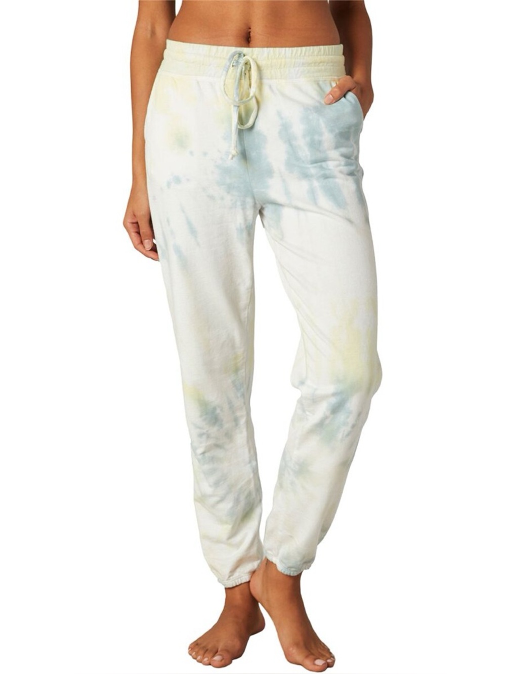 NWT Beyond Yoga Weekend Sweatpant jogger baggy tie dye cotton pant size S $98